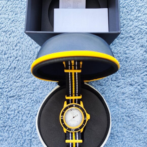 Swatch X Blancpain FIFTY FATHOMS PACIFIC OCEAN - Picture 7 of 7